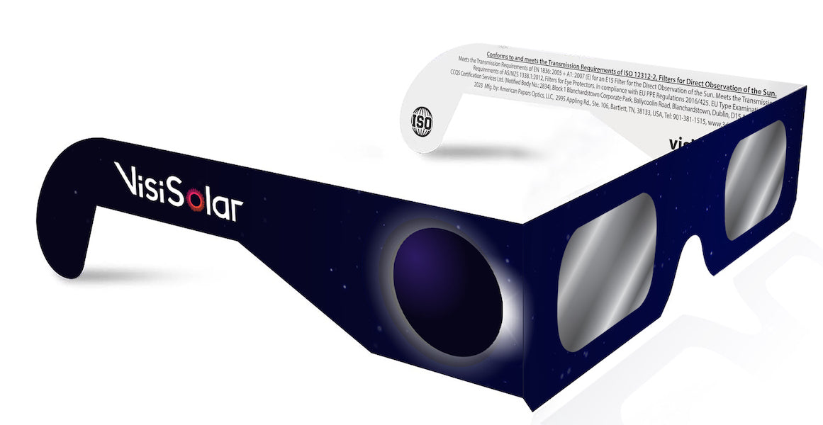 VisiSolar Eclipse Glasses and Photo Filter Combo 5 Pack